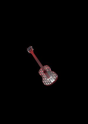 Fortnite - Red Guitar Back Bling (DLC) Epic Games Key GLOBAL