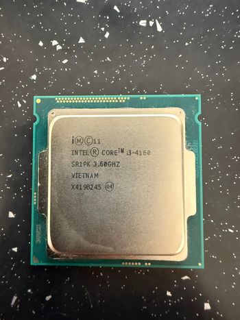 Intel Core i3-4160 3.6 GHz LGA1150 Dual-Core CPU