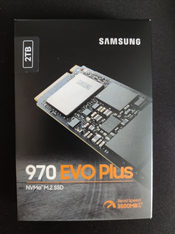 Samsung 970 EVO Plus 2 TB NVME Storage