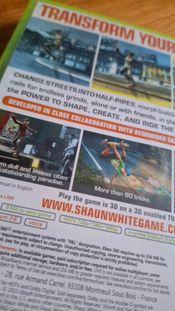 Buy Shaun White Skateboarding Xbox 360