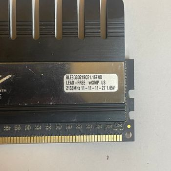 Buy 8GB Kit (1x 8GB) DDR3 Crucial Ballistix 2133MHz 11-11-11-27 1.65V BLE8G3D21BCE1.16FND RAM Operatyvioji atmintis PC atmintis Gaming Ramas stick kompiuterio