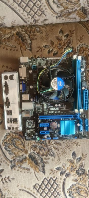 Asus H61M-K Intel H61 Micro ATX DDR3 LGA1155 1 x PCI-E x16 Slots Motherboard