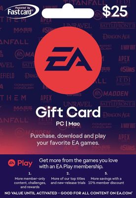 EA Play 25 USD Gift Card Origin UNITED STATES