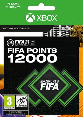 FIFA 21 12000 FUT Points (Xbox One) (Europe)