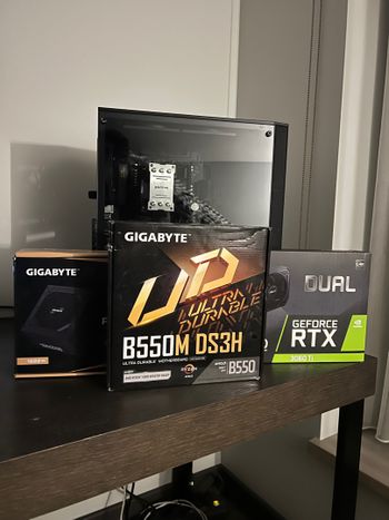 Žaidimų pc rtx3060ti + Ryzen 5 5500