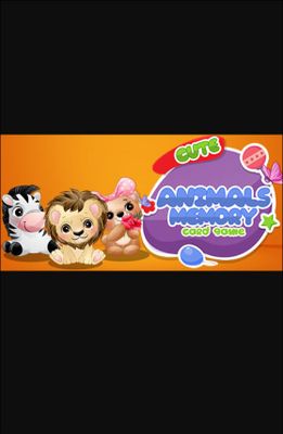 Cute Animals Memory Card Game