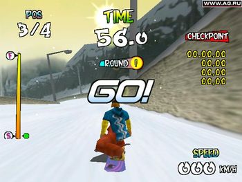 Get Snowboard Racer PlayStation