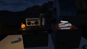 Fireworks Desert Blast