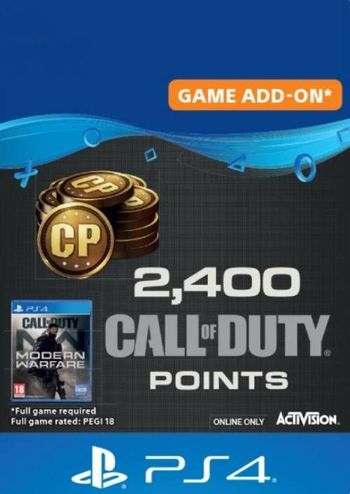2400 Call of Duty: Modern Warfare Points (PS4/PS5) PSN Key UNITED STATES