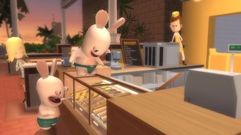 Rabbids Go Home Wii