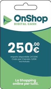 OnShop 250 EUR Voucher ITALY