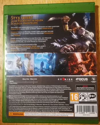 Styx: Shards of Darkness Xbox One
