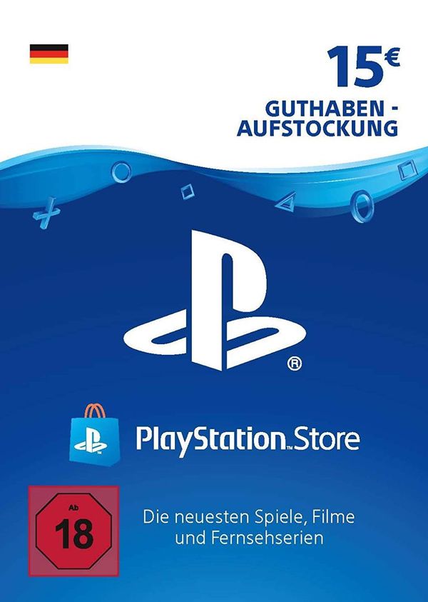 Playstation Network Card 15 EUR (DE) PSN Key GERMANY