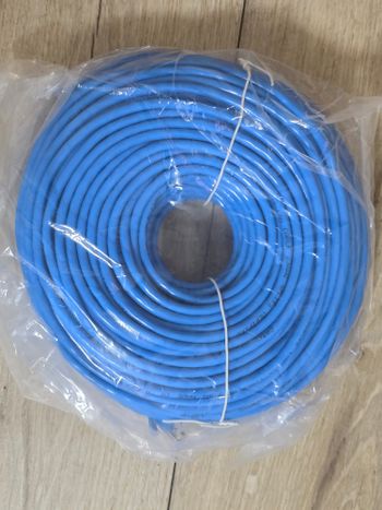 LAN tinklo kabelis – 50 metrų, 6 kategorija (Cat 6) Ilgis: 50 metrų for sale