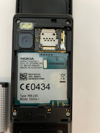 Nokia 6500 slide Black