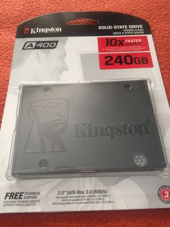 Kingston A400 240 GB SSD Storage