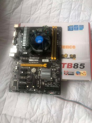Biostar TB85 Intel B85 ATX DDR3 LGA1150 1 x PCI-E x16 Slots Motherboard