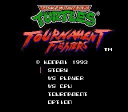 Teenage Mutant Ninja Turtles: Tournament Fighters SNES