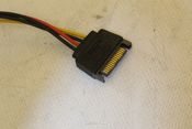 15 Pin SATA Power Extension Cable / SATA laido extenderis / Iš Molex jungties į SATA