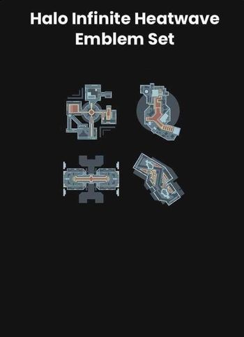 Halo Infinite - Heatwave Emblem Set (DLC) (PC/XBOX) Halowaypoint Key GLOBAL