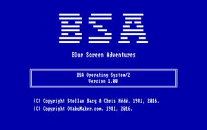 Blue Screen Adventures