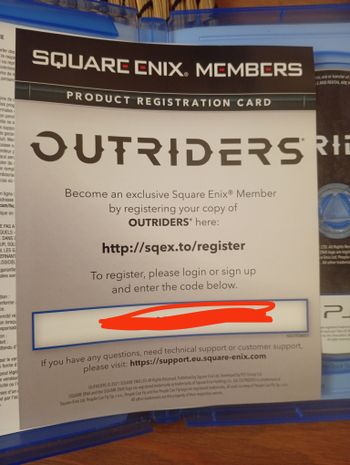 Outriders PlayStation 5 for sale