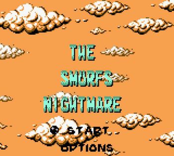 The Smurfs' Nightmare Game Boy Color