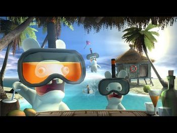 Get Rayman Raving Rabbids PlayStation 2