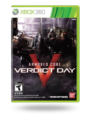 Armored Core: Verdict Day Xbox 360