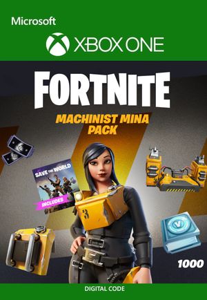 Fortnite - Machinist Mina Pack + 1000 V-Bucks Challenge Código de XBOX LIVE MEXICO