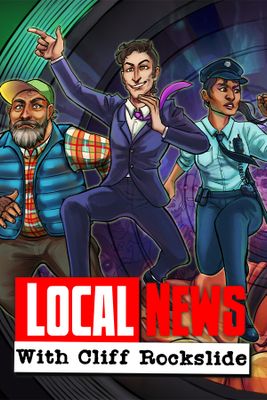 Local News with Cliff Rockslide game cover