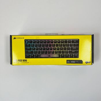 Pirkti Corsair K65 RGB MINI 60% Mechanical Gaming Keyboard - Black