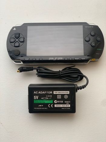 PSP 1000, Black, 1GB