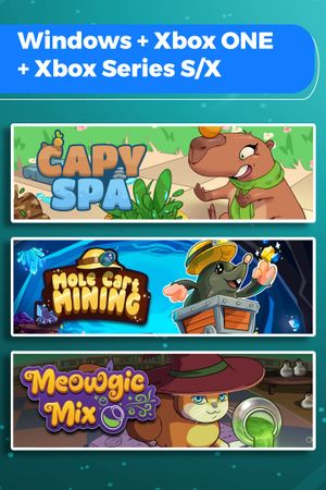 Capy Spa + Mole Cart Mining + Meowgic Mix (Bundle) XBOX LIVE Key UNITED STATES