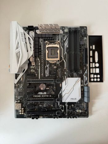 Asus PRIME Z270-A Intel Z270 ATX DDR4 LGA1151 3 x PCI-E x16 Slots Motherboard