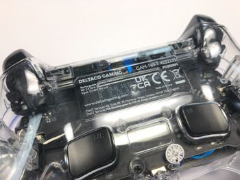 Deltaco Gaming GAM-169-T Transparent Wireless Controller PS4, PC, Android, iOS