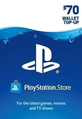 PlayStation Network Card 70 USD PSN LEBANON