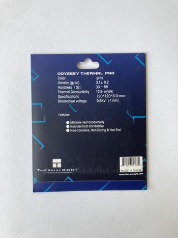 Thermalright Extreme Odyssey Thermal Pad 120x20x3.0mm termopadai