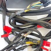 ACBEL IPOWER 85 PCA013 550W 80 Plus Bronze Black cables GPU 4x8 CPU 1x8 PSU maitinimo blokas PC Gaming Power supply maitekas maitblokis