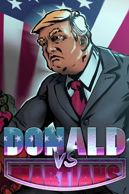 Donald VS Martians game cover