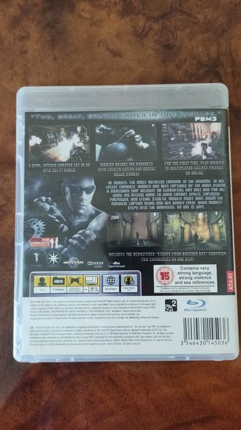 The Chronicles of Riddick: Assault on Dark Athena PlayStation 3