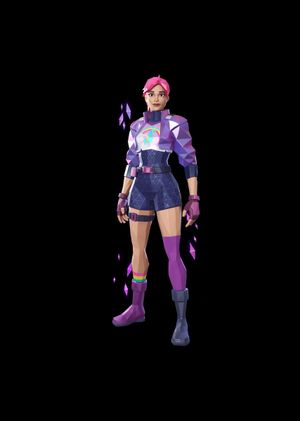 Fortnite - Fractal Brite Bomber Outfit (DLC) Epic Games Key GLOBAL