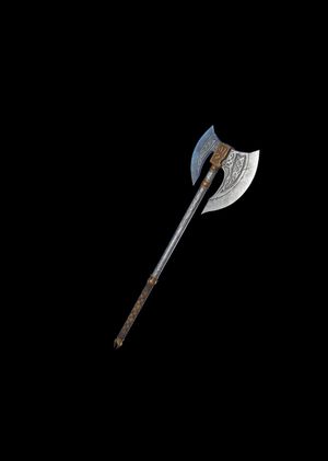Fortnite - Ebonheart Battleaxe Pickaxe (DLC) Epic Games Key GLOBAL