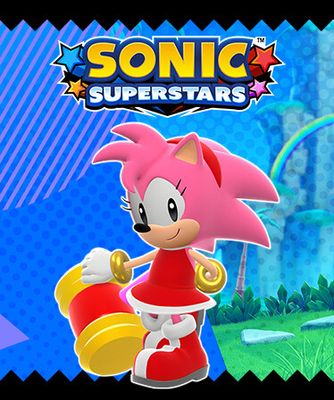 SONIC SUPERSTARS - Modern Amy Costume cover