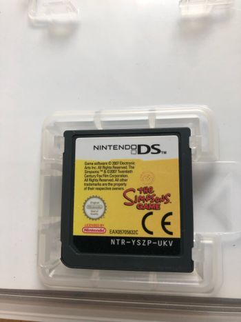 The Simpsons Game Nintendo DS for sale