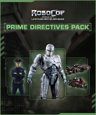 Robocop Rogue City - Unfinished Business - Prime Directives Pack (DLC) cover