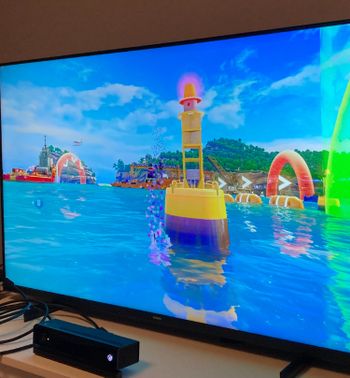 xbox kinect kamera su adapteriu ir Rivals!!!