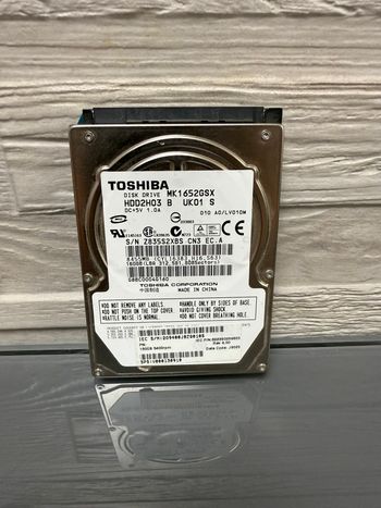 Toshiba 160 GB HDD Storage