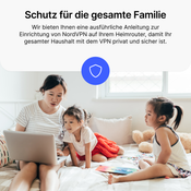 Get NordVPN Basis - 6 Monate - 10 Geräte (PC/MAC/Mobile) Premium VPN Software - DEUTSCHLAND