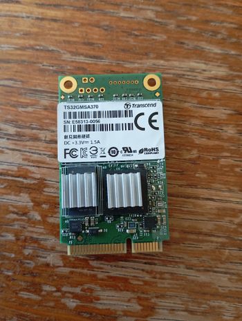 Intel 32 GB NVME Storage